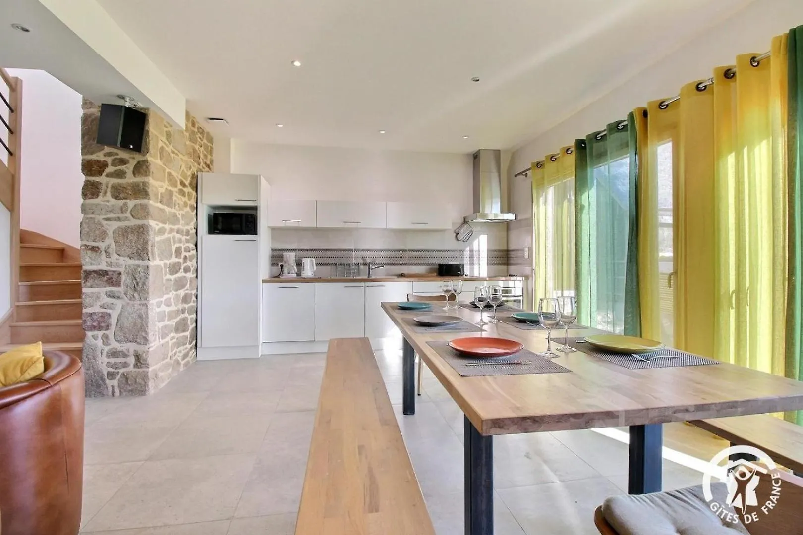 Gite Le Liorh 5/6 Pers Plumergat 度假居